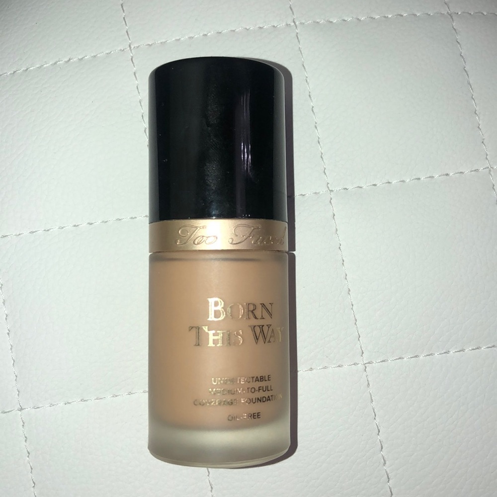 too faced full size foundation